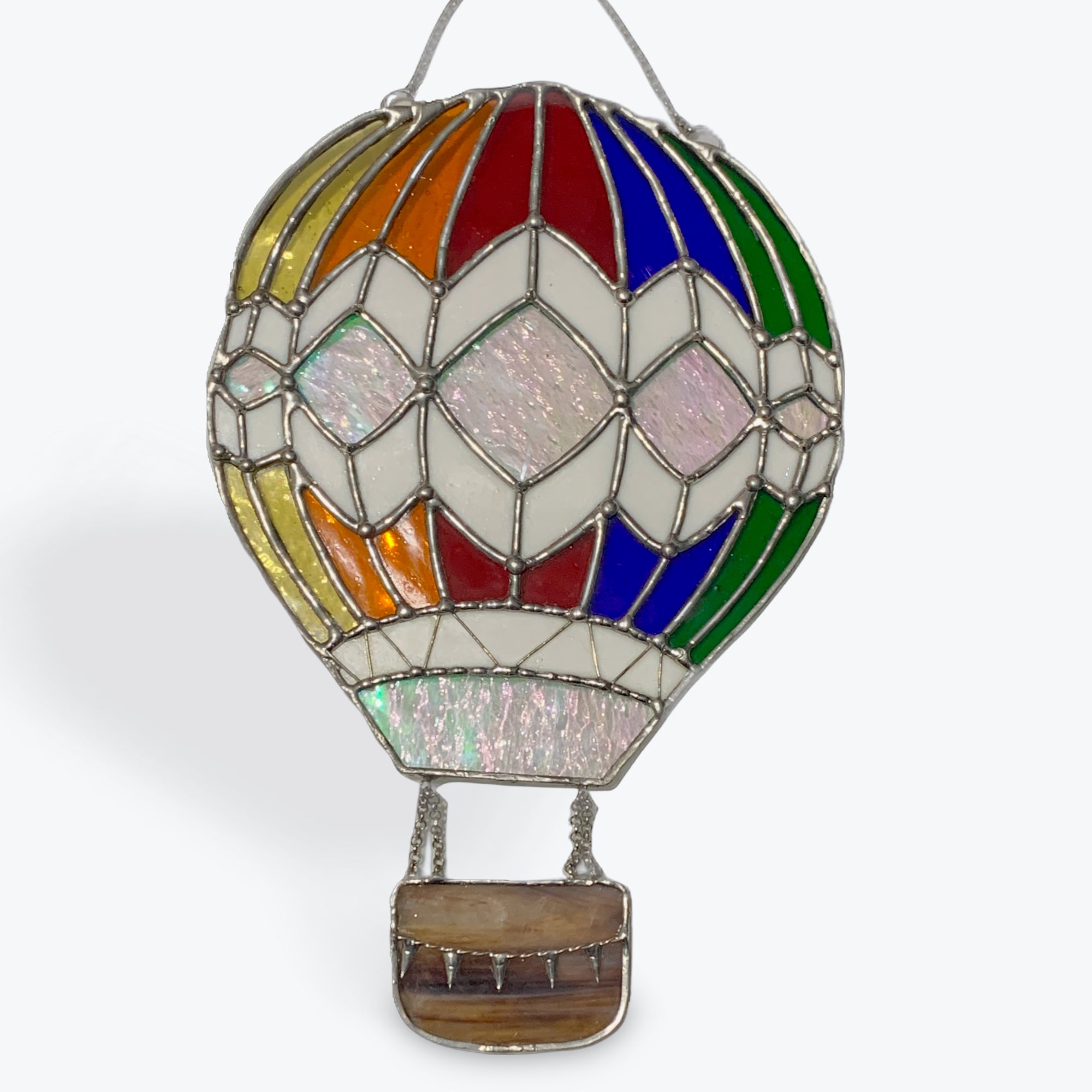 Stained glass hot air balloon lamp hotsell